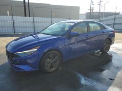 Salvage cars for sale at Sun Valley, CA auction: 2021 Hyundai Elantra SEL