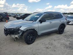 Salvage cars for sale at Houston, TX auction: 2024 Honda CR-V Sport