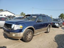 Salvage cars for sale at Pekin, IL auction: 2011 Ford Expedition XLT