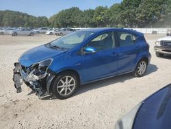 Salvage cars for sale at North Billerica, MA auction: 2015 Toyota Prius C