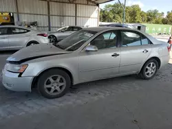 Salvage cars for sale at Cartersville, GA auction: 2006 Hyundai Sonata GLS