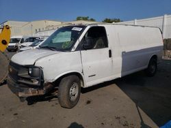 Salvage trucks for sale at New Britain, CT auction: 2005 Chevrolet Express G3500