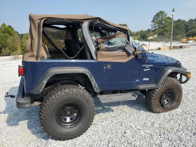 2001 Jeep Wrangler / TJ Sport