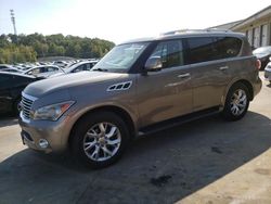 Salvage cars for sale at Louisville, KY auction: 2014 Infiniti QX80