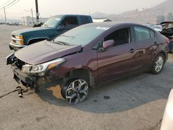 Salvage cars for sale at Colton, CA auction: 2018 KIA Forte LX