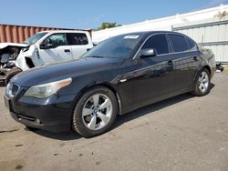 Salvage cars for sale at New Britain, CT auction: 2005 BMW 530 I