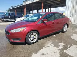 Flood-damaged cars for sale at auction: 2016 Ford Focus SE