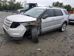 Salvage cars for sale at Baltimore, MD auction: 2011 Ford Explorer XLT