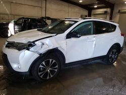 Salvage cars for sale at Avon, MN auction: 2015 Toyota Rav4 Limited