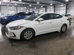 Salvage cars for sale at Ham Lake, MN auction: 2017 Hyundai Elantra SE