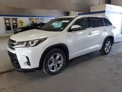 Salvage cars for sale at Sandston, VA auction: 2017 Toyota Highlander Limited