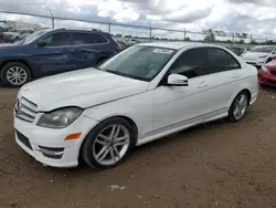 Salvage cars for sale at Houston, TX auction: 2013 Mercedes-Benz C 250