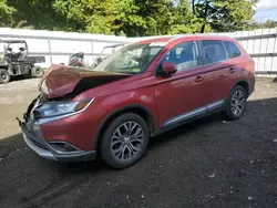 Mitsubishi Vehiculos salvage en venta: 2018 Mitsubishi Outlander SE