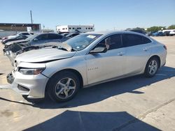 Chevrolet Malibu ls salvage cars for sale: 2016 Chevrolet Malibu LS