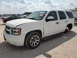 Chevrolet salvage cars for sale: 2010 Chevrolet Tahoe C1500  LS