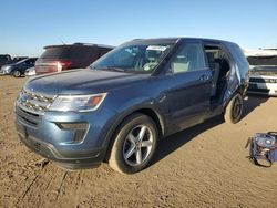 Salvage cars for sale at Brighton, CO auction: 2018 Ford Explorer