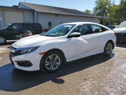 Salvage cars for sale at York Haven, PA auction: 2018 Honda Civic LX