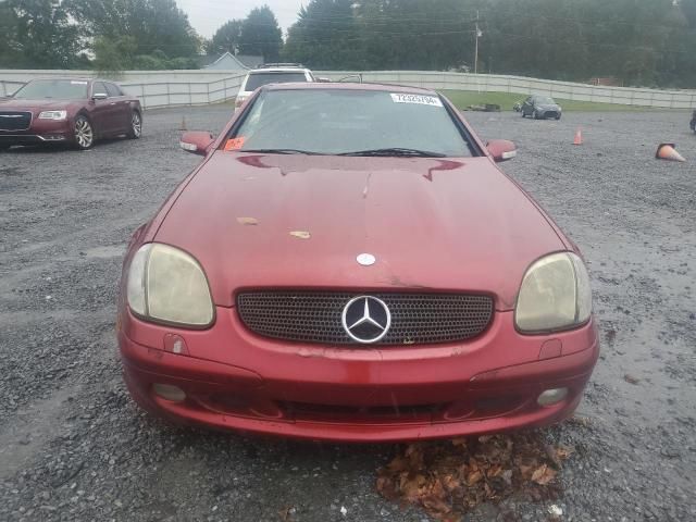 2001 Mercedes-Benz SLK 320