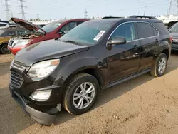 Salvage cars for sale at Elgin, IL auction: 2017 Chevrolet Equinox LT