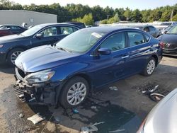 Nissan salvage cars for sale: 2019 Nissan Sentra S