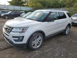 Salvage cars for sale at Davison, MI auction: 2016 Ford Explorer XLT