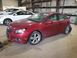 Salvage cars for sale at Eldridge, IA auction: 2014 Chevrolet Cruze LT