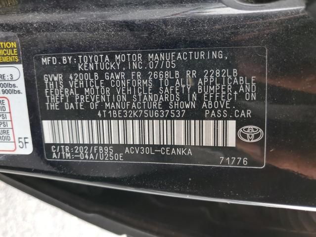 2005 Toyota Camry LE