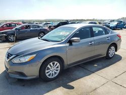 2016 Nissan Altima 2.5 en venta en Grand Prairie, TX