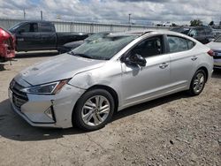 Salvage cars for sale at Dyer, IN auction: 2019 Hyundai Elantra SEL