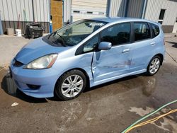 Honda fit Sport salvage cars for sale: 2009 Honda FIT Sport