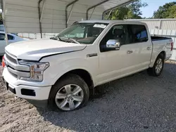 Salvage cars for sale at Augusta, GA auction: 2019 Ford F150 Supercrew