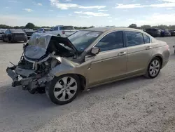 2008 Honda Accord EXL en venta en San Antonio, TX