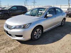 Salvage cars for sale at Elgin, IL auction: 2014 Honda Accord LX