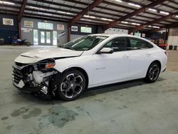 Salvage cars for sale at East Granby, CT auction: 2022 Chevrolet Malibu LT