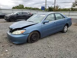 Salvage cars for sale at Hillsborough, NJ auction: 2004 Toyota Camry LE