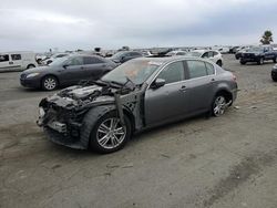 Salvage cars for sale at Martinez, CA auction: 2015 Infiniti Q40