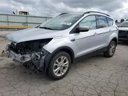 Salvage cars for sale at Dyer, IN auction: 2018 Ford Escape SE