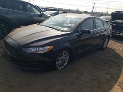 Ford salvage cars for sale: 2017 Ford Fusion SE Hybrid