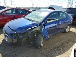 Salvage cars for sale at Elgin, IL auction: 2022 Hyundai Accent SE