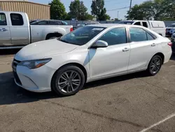 Salvage cars for sale at Moraine, OH auction: 2017 Toyota Camry LE