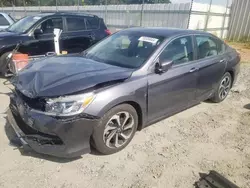 Salvage cars for sale at Spartanburg, SC auction: 2016 Honda Accord EXL