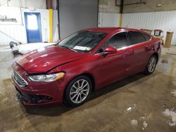 Ford salvage cars for sale: 2017 Ford Fusion SE