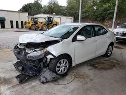 2017 Toyota Corolla LE ECO en venta en Hueytown, AL