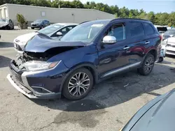 Salvage cars for sale from Copart Exeter, RI: 2016 Mitsubishi Outlander SE