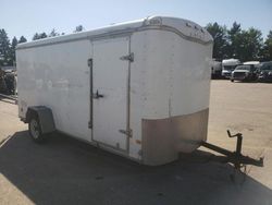 Salvage trucks for sale at Eldridge, IA auction: 2005 Haulmark Cargo Trailer