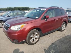 Salvage cars for sale at Assonet, MA auction: 2015 Subaru Forester 2.5I Premium