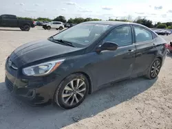 Vehiculos salvage en venta de Copart San Antonio, TX: 2017 Hyundai Accent SE