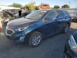 Salvage cars for sale at Sacramento, CA auction: 2021 Chevrolet Equinox LT