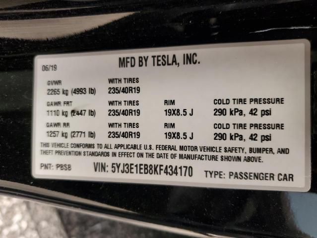 2019 Tesla Model 3