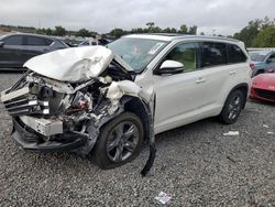 Salvage cars for sale at auction: 2018 Toyota Highlander Limited